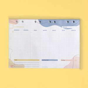 BLOCO PLANNER P/ FICHÁRIO